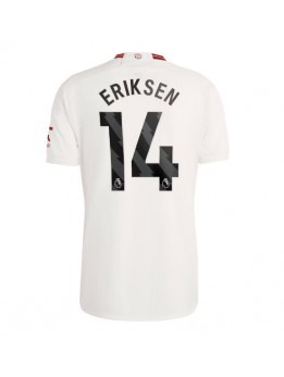 Billige Manchester United Christian Eriksen #14 Tredjedrakt 2023-24 Kortermet